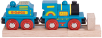 Bigjigs ABC locomotive bleue