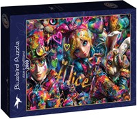 Bluebird Puzzle puzzle Alice in Graffitiland - puzzle 2000 pièces-2