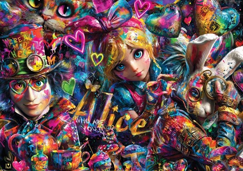 Bluebird Puzzle puzzle Alice in Graffitiland - puzzle 2000 pièces