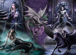 Bluebird Puzzle puzzle Anne Stokes Gothic Dreams 1000 pièces