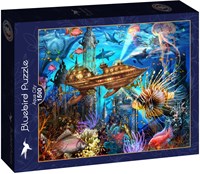 Bluebird Puzzle puzzle Aqua City - 1500 pièces colorées-2