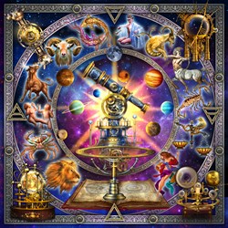 Bluebird Puzzle Astro Constellation - puzzle 1000 pièces fantaisie
