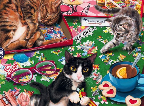 Bluebird Puzzle puzzle chats - 3000 pièces puzzle animaux