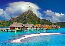 Bluebird Puzzle puzzle Bora Bora Tahiti - 500 pièces colorées