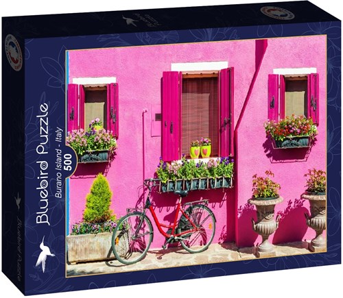 Bluebird Puzzle puzzle Burano Island Italie 500 pièces-2