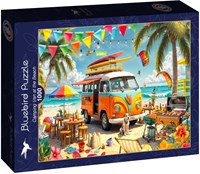 Bluebird Puzzle puzzle camping-car plage - 1000 pièces-2