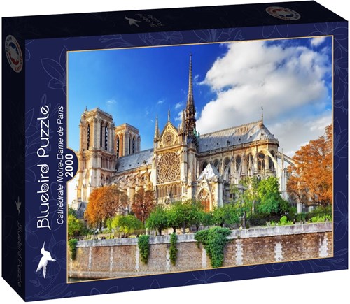 Bluebird Puzzle puzzle Cathédrale Notre-Dame de Paris - 2000 pièces-2