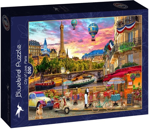 Bluebird Puzzle puzzle City of Love Paris - puzzle 500 pièces-2