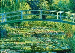 Bluebird Puzzle Claude Monet - The Water-Lily Pond, 1899 - 1000 Teile