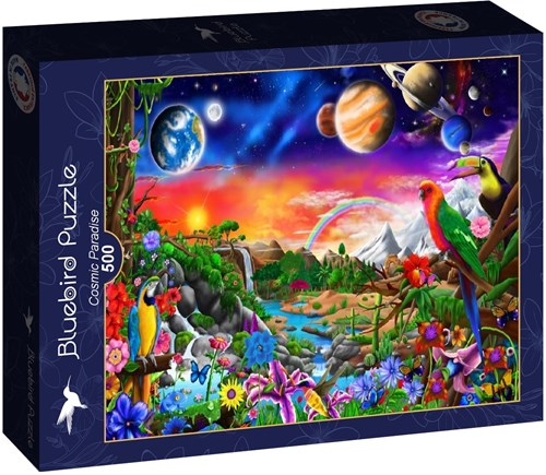 Bluebird Puzzle puzzle Cosmic Paradise - 500 pièces colorées-2