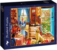 Bluebird Puzzle puzzle Cottage Interior - puzzle 1000 pièces-2