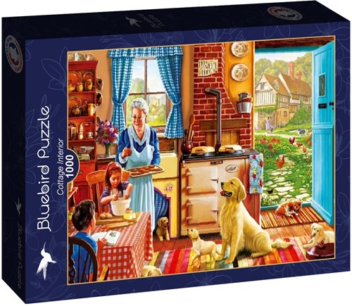 Bluebird Puzzle puzzle Cottage Interior - puzzle 1000 pièces-2