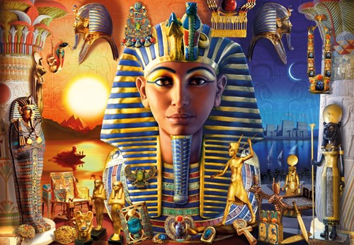 Bluebird Puzzle Egyptian Treasures - 1000 Teile