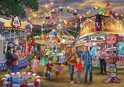 Bluebird Puzzle Family Fun Carnival - puzzle 2000 pièces fête foraine