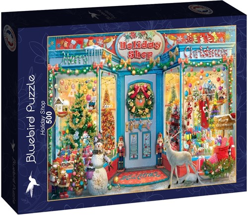 Bluebird Puzzle puzzle Holiday Shop - 500 pièces multicolore-2