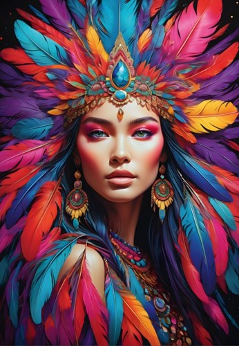 Bluebird Puzzle Indian Beauty - 1000 Teile