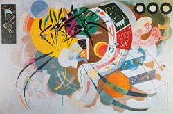 Bluebird Puzzle puzzle Kandinsky - Courbe dominante 1936 - 1000 pièces