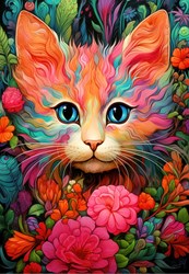 Bluebird Puzzle puzzle chat Kitty & Bloom - 1000 pièces