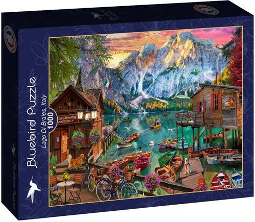Bluebird Puzzle paysage Lago di Braies Italie 1000 pièces puzzle-2
