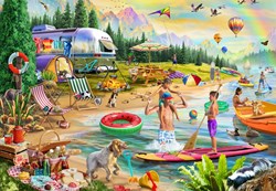 Bluebird Puzzle puzzle Lakeside Summer Camp - 1000 pièces