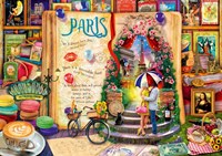 Bluebird Puzzle puzzle Life is an Open Book Paris - 4000 pièces
