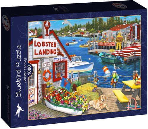 Bluebird Puzzle puzzle Lobster Landing - 1000 pièces plaisir du puzzle-2