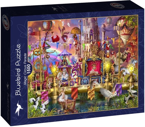 Bluebird Puzzle puzzle Magic Circus Parade - 1500 pièces-2