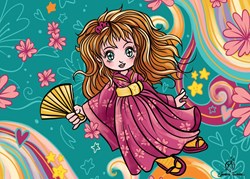 Bluebird Puzzle Magical Kawaii - puzzle enfant 300 pièces coloré