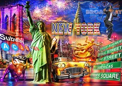 Bluebird Puzzle puzzle New York - 3000 pièces panorama urbain