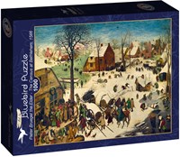 Bluebird Puzzle puzzle Pieter Bruegel the Elder - Le Recensement à Bethléem 1000 pièces-2