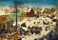 Bluebird Puzzle puzzle Pieter Bruegel the Elder - Le Recensement à Bethléem 1000 pièces