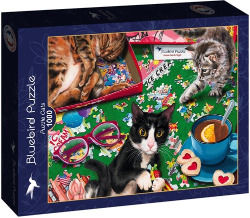 Bluebird Puzzle puzzle chats - 1000 pièces jouet puzzle-2