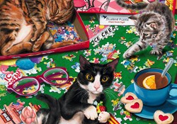 Bluebird Puzzle puzzle chats - 1000 pièces jouet puzzle