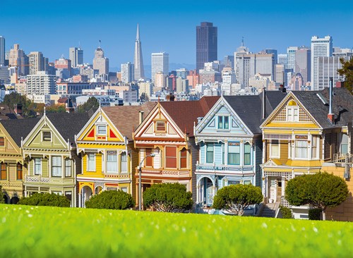 Bluebird Puzzle San Francisco Painted Ladies - puzzle 3000 pièces