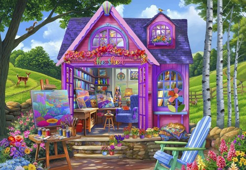 Bluebird Puzzle She Shed Studio - 1000 Teile
