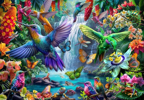 Bluebird Puzzle Tropical Hummingbirds - 1000 Teile