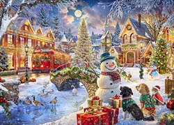 Bluebird Puzzle puzzle de Noël Villa Christmas - puzzle 1500 pièces