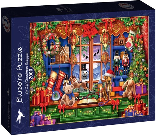 Bluebird Puzzle puzzle Ye Old Christmas Shoppe - 2000 pièces fêtes-2
