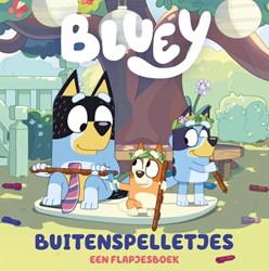 Big Balloon Bluey livre à rabats interactif jeux d'extérieur enfants