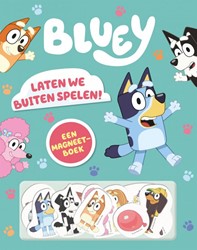 Big Balloon Bluey - Laten we buiten spelen (magneetboek)