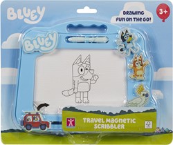 Bluey tableau de dessin magnétique jouet de voyage multicolore éducatif