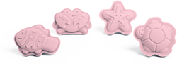 Bigjigs Moules en Sable pour Personnages Rose Fuchsia