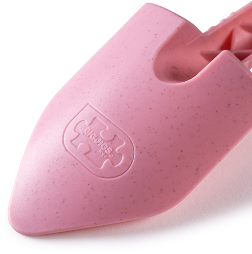 BigJigs pelle jouet écologique blush pink - jouet de plage durable-3