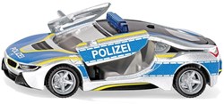 Siku BMW i8 voiture de police - voiture jouet 1:50 avec portes ouvrantes