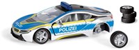 Siku BMW i8 voiture de police - voiture jouet 1:50 avec portes ouvrantes-2