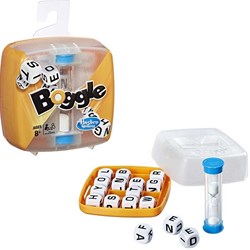 Hasbro Boggle Classic jeu de lettres version voyage enfants et adultes