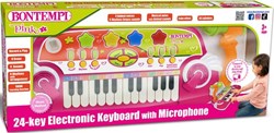 BONTEMPI 24-KEY ELECTRONIC KEYBOARD WITH MICROPHONE