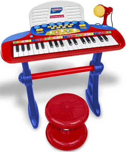 Bontempi clavier jouet électronique avec 37 touches et microphone-2