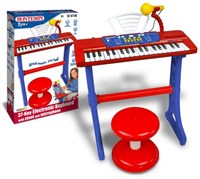 Bontempi clavier jouet électronique avec micro, pieds et tabouret