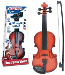 Bontempi violon électronique jouet instrument de musique marron